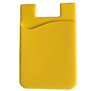 Factory Sticky Silicone Phone Stand Snap Holder Wallet With Sticker - Product Image 1