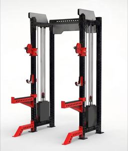 Petit oiseau GYM équipement de Fitness système de <span class=keywords><strong>poulie</strong></span> à câbles multiples Squat Power Cage Rack entraîneur fonctionnel Smith avec pile de poids - Product Image 6