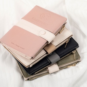 Tarjetero de Cuero PU Personalizado al por Mayor, Estilo Ejecutivo, para Viajes, Sublimación, Personalizado para Tarjetas de Identificación, Tarjetas de Visita y Pasaportes - Product Image 3