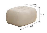 Fauteuil inclinable moderne pour salon, décoration de la maison, fauteuil de détente avec repose-pieds