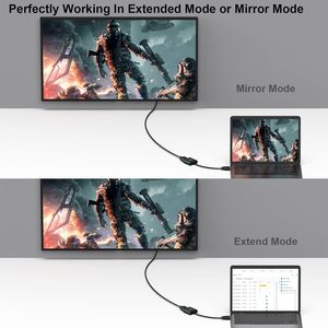 25Cm Mạ Vàng 1080P HDTV Để VGA <span class=keywords><strong>Adapter</strong></span> Tương Thích Với Máy Tính Để Bàn Máy Tính Xách Tay PC Màn Hình Thương Hiệu Mới Màu Đen, Trắng, Túi Bán Lẻ - Product Image 6