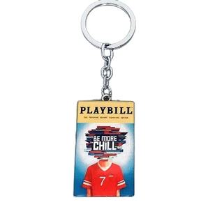 سلسلة مفاتيح موسيقية واسعة عصرية من سبائك الزنك بتخفيضات كبيرة ، حلقة مفاتيح من Playbill للنساء والرجال والفتيان والفتيات ، سلسلة مفاتيح هدايا للسيارة - Product Image 4