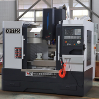 Machines de tournage et de fraisage CNC certifiées CE XH7126 pour le traitement de précision des pièces métalliques