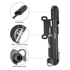 GIYO Mini <span class=keywords><strong>pompe</strong></span> à air à vide à main avec manomètre pour <span class=keywords><strong>Xiaomi</strong></span> M365 <span class=keywords><strong>Pompe</strong></span> à outils pour scooter électrique et vélo Nouveau produit d'image - Product Image 6