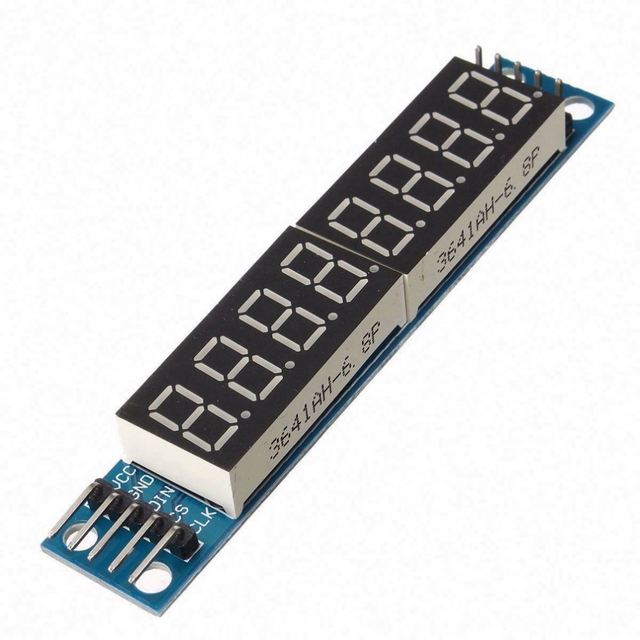 8 Digit LED Module 3.3V 5V 7 Segment Digital Tube Display Module MAX7219