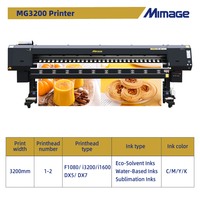 Impresora Plotter Eco Solvente de Gran Formato Mimage Factory de 3.2m (10 pies) para Impresión de Pancartas, Lonas, Vinilos y Adhesivos para Automóviles