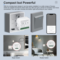 Module de relais intelligent dissimulé GIRIER, prend en charge le contrôle bidirectionnel, AC100-240V, Tuya WiFi, module de commutation 1 2 3 4 canaux