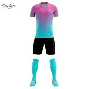 EVELYN OEM ODM เด็กนักเรียนการฝึกอบรมเสื้อผ้าเครื่องแต่งกายย์ชุดกีฬาชุดฟุตบอลชายและหญิง - Product Image 2