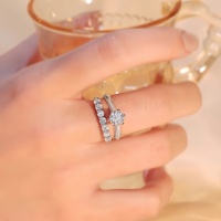 Vente chaude nouvelle bague Moissanite 7 étoiles pour femmes en argent Sterling S925 approvisionnement direct d'usine pour la livraison directe