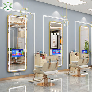 Android akıllı TV çocuk berber dükkanı ayna Net ünlü saç kesme Salon güzellik aynası oturma odası için - Product Image 1