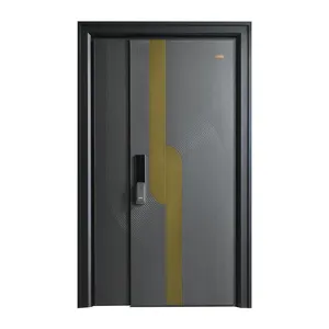 핫 세일 아메리카 톱 세일 럭셔리 디자인 입구 문 보안 입구 문 현대 비싼 입구 문