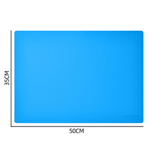 Coussin isolant thermique en silicone, rectangulaire, 50cm x 35cm, résistant aux hautes températures, pour appareils numériques - Product Image 1