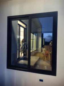 Cửa sổ nhôm thương mại nhiệm vụ nặng nề phá vỡ nhiệt cửa sổ nhôm hiệu quả chi phí không phá vỡ nhiệt cửa sổ nhôm cho nhà máy - Product Image 5