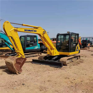 Miniexcavadora Usada Komastu PC56, Excavadora Pequeña de Segunda Mano Komatsu PC35 PC55 PC56 PC60 PC78, Mayor Proveedor en Shanghái - Product Image 4