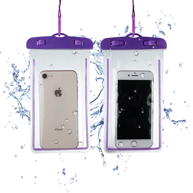 Wholesale Factory Universal pvc waterproof smartphone bag water proof phone case