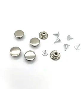 Button Factory Custom Logo Metall knopf für Kleidung Messing Nähen Druckknopf für Jeans Mäntel und Hosen