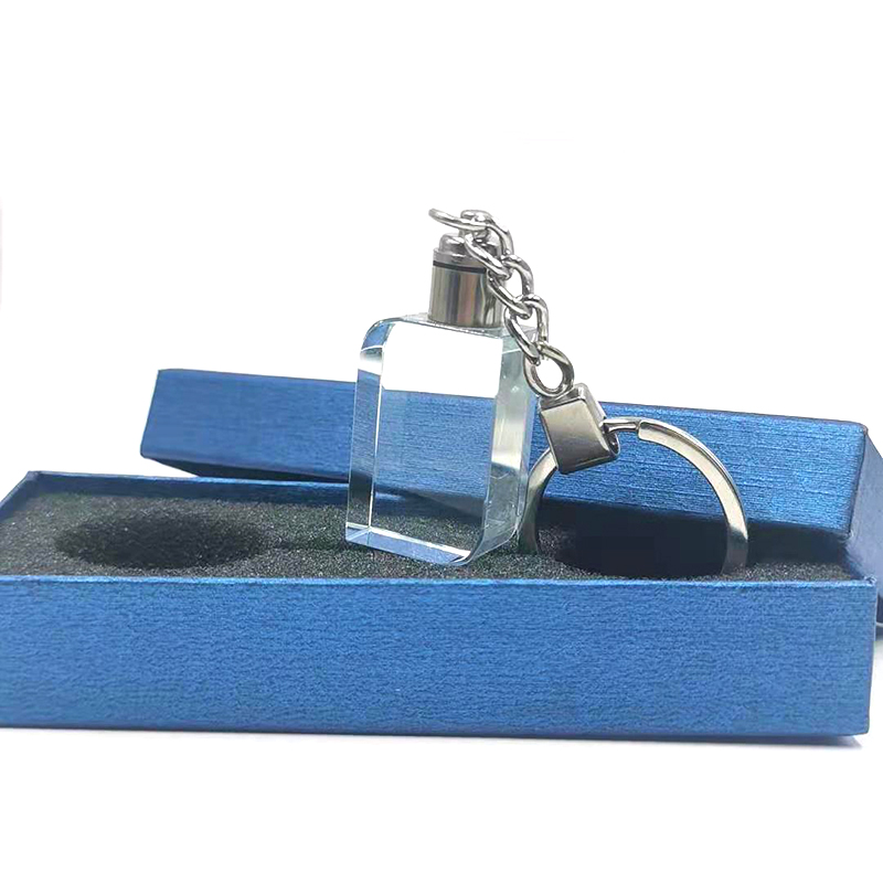 Новый стиль, брелок из хрустального стекла, персональный логотип на заказ, 2d 3d дизайн, брелок