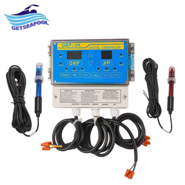 Automatic Swimming Pool Water Monitor PH ORP Chemical Controller for Pools / Spas