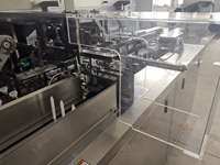 Machine automatique à cartonner pour boîtes alimentaires Biscuit Cookies Sac Carton Machine de boxe Pain Pizza Carton Machine à emballer