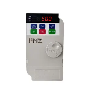 220v single phase to three phase 750w vfd variable frequency drive ac frequency invert convert ac drive vfd in stock