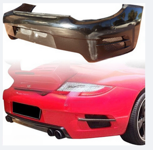 Nouveau 05-12 pour <span class=keywords><strong>Porsche</strong></span> 911/<span class=keywords><strong>997</strong></span> pour Mansory Style Kit de carrosserie de pare-chocs avec découpes antibrouillard porte de remplacement pour voitures d'<span class=keywords><strong>occasion</strong></span> - Product Image 1