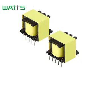 หม้อแปลงไฟฟ้า EE13แนวนอนแบบขยายด้านเดียว5 + 2,24V 12V 5V 3เฟส415V ถึง220V Step Down TRANSFORMER