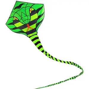 New promotion large outdoor flying adult snake kite factory made cheap reusable kite