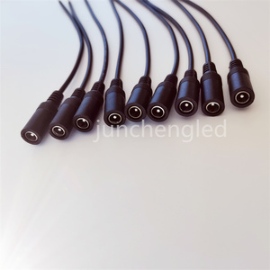 Led 5.5*2.5 jack male female dc power plug connector Micro USB 5.5x2.1mm DC Power Supply Charger Computer Cables Connector - Product Image 1