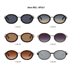 Lunettes de soleil Superhot Eyewear 49161 Fashion 2026, style rétro de luxe, monture ovale en métal, style Y2K, verres UV400 - Product Image 6