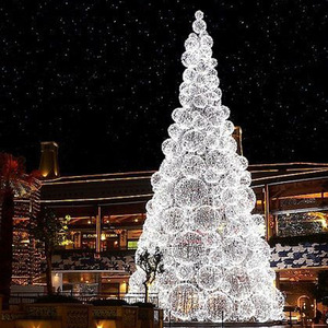 Árbol <span class=keywords><strong>de</strong></span> <span class=keywords><strong>Navidad</strong></span> Artificial <span class=keywords><strong>de</strong></span> Alta Calidad a Precio <span class=keywords><strong>de</strong></span> Fábrica, con Soporte Metálico Gigante, Iluminación LED, Ecológico e Impermeable, 1 Pieza - Product Image 1