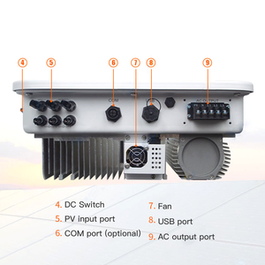 Growatt รุ่น EU 10kw 12kw 15kw ระบบโซลาร์เซลล์แบบเชื่อมต่อกับระบบไฟฟ้าสาธารณะ สามเฟส สำหรับบ้าน รุ่น 10ktl3-x Growatt สำหรับตั้งแคมป์กลางแจ้งแบบพกพา - Product Image 4