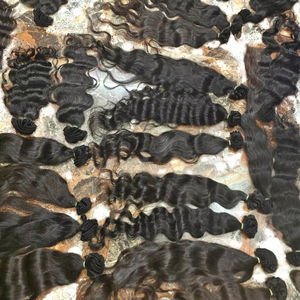 ผมทอแบบเรมี่บริสุทธิ์เครื่อง13X4เต็มรูปแบบผ้าโปร่ง HD ผ้าคู่สำหรับต่อผม - Product Image 2