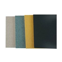 Panneau mural insonorisant ignifuge de classe A personnalisé, panneau acoustique en fibre coloré pour salle de piano, studio de musique, bureau