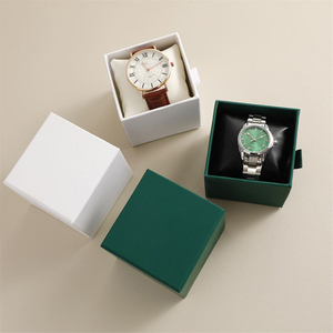 Elegante y Exquisita Caja <span class=keywords><strong>de</strong></span> Regalo <span class=keywords><strong>para</strong></span> <span class=keywords><strong>Reloj</strong></span> Personalizada, Fabricada con Materiales Reciclados y Laminación Brillante, <span class=keywords><strong>para</strong></span> <span class=keywords><strong>el</strong></span> Día del Padre o <span class=keywords><strong>de</strong></span> <span class=keywords><strong>la</strong></span> <span class=keywords><strong>Madre</strong></span> - Product Image 4