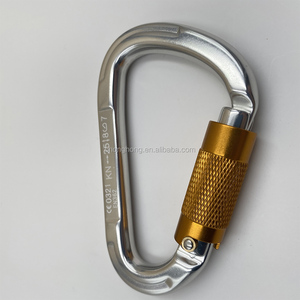 Mosquetons à verrouillage rotatif certifiés UIAA CE, en aluminium de qualité aéronautique, pour l'escalade en extérieur, clips de sécurité autobloquants, crochet de camping - Product Image 4