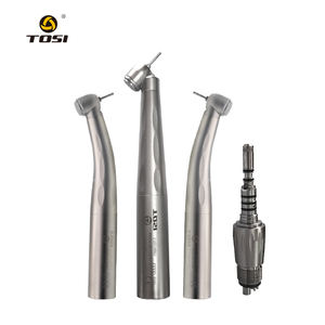 6 Gaten Tandvezel Optische Led Hoge Snelheid Handstuk/E-Generator Drukknop Handstuk Met Snelle Koppeling Kit Apparatuur - Product Image 1