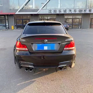 Diffusore Posteriore in Fibra di Carbonio Stile R per BMW Serie 1 E82 E87 E88 - Product Image 2