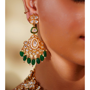 Boucles d'oreilles en plaqué or faites à la main pour les occasions de cadeaux de fête élégants-Taille de couleur personnalisable Bijoux de mode pour femmes de haute qualité - Product Image 2