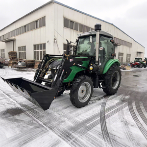 Tracteur agricole 4x4 d'occasion en gros de Chine avec rotoculteur à vendre - Product Image 3