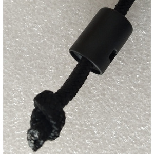 Cordón de nailon con gancho de mosquetón de 4 mm y 120 cm para kayak, canoa, uso en exteriores, estilo sencillo y duradero - Product Image 3