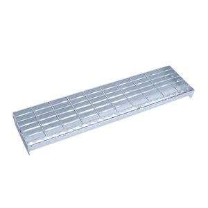Scala Esterna in Metallo Zincato con Gradini Antiscivolo in Grigliato d'Acciaio, Scale in Acciaio Zincato - Product Image 1