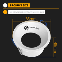 Accessoires pour downlights GU10 MR16, boîtier encastré pour downlight LED, downlight orientable, support GU10, luminaire spot