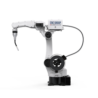 Bras robotisé automatique à 6 axes / Machine à bras robotisé de soudage au laser en métal Robot industriel pour le soudage