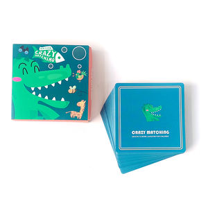 พิมพ์การ์ดเกมกระดาษแบบกำหนดเองของคุณเอง สำหรับการเรียนรู้และการศึกษาสำหรับเด็ก แฟลชการ์ดแบบกำหนดเอง - Product Image 3