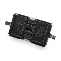 Interruptor táctil SMD blanco de 2 pines, 6x3x2.5mm, microinterruptor de botón pulsador para llave de coche, piezas de reparación de circuitos PCB para llaves de automóvil