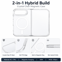 Étui de protection antichoc pour iPhone 18 Fold, souple, fin, anti-rayures, anti-poussière, avec protection de la charnière, pour l'avant et l'arrière