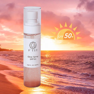 Private Label Organic Body Shining Sunscreen Mist Brighten Moisturizing Spf <span class=keywords><strong>50</strong></span> <span class=keywords><strong>Spray</strong></span> per la <span class=keywords><strong>protezione</strong></span> <span class=keywords><strong>solare</strong></span> - Product Image 3