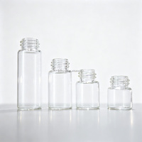 Flacons compte-gouttes en verre en gros 1ml 2ml 3ml 5ml avec col en aluminium doré – Flacons compte-gouttes pour huiles essentielles et parfums – Emballage d'échantillons