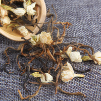 Thé noir au jasmin du Yunnan Dianhong, bourgeon doré, feuilles en vrac, 500g, vente en gros