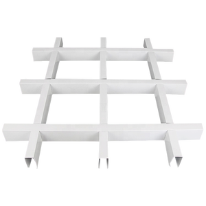 Panneaux de <span class=keywords><strong>plafond</strong></span> en grille à lames en aluminium métallique <span class=keywords><strong>pour</strong></span> décoration intérieure, panneaux de <span class=keywords><strong>plafond</strong></span> à cellules ouvertes, dalles de <span class=keywords><strong>plafond</strong></span> à lattes, design de <span class=keywords><strong>faux</strong></span> <span class=keywords><strong>plafond</strong></span> <span class=keywords><strong>pour</strong></span> centre commercial, hall, maison - Product Image 3